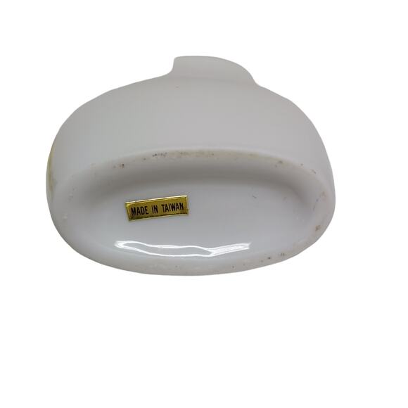 Goose Vase Porcelain 3D Country Cottage Farmhouse Decor Taiwan 5.5" Vintage - Picture 6 of 11